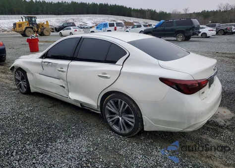 2021 Infiniti Q50 Luxe from USA, damaged, VIN JN1EV7BR9MM753944